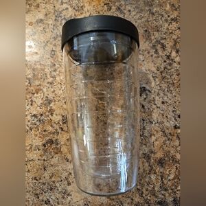 Tervis Clear Tumbler with Black Lid